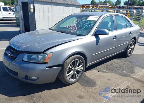 2007 Hyundai Sonata Limited/Se V6 from USA, damaged, VIN 5NPEU46F57H168887